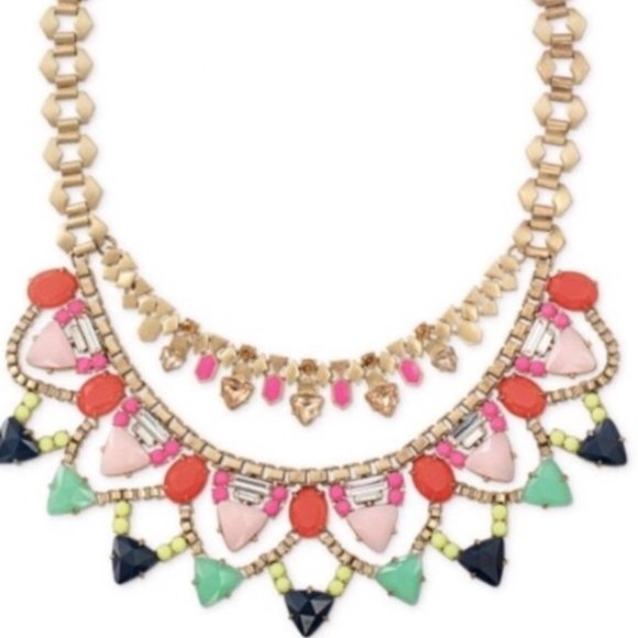 Stella & Dot | Retired BeautifullyColorful Jewel Tone Fanella StatementN… - Picture 13 of 16
